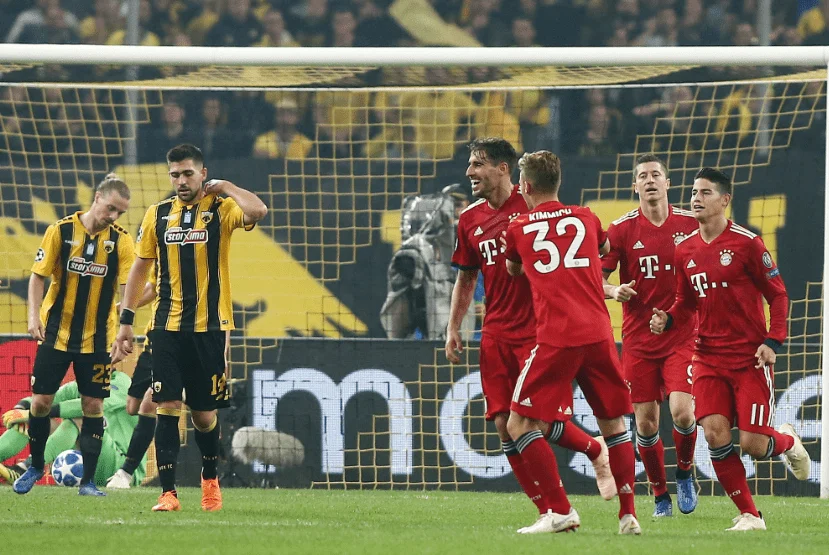 AEK - Mπάγερν 0-2: Μπλακ-άουτ στο όνειρο