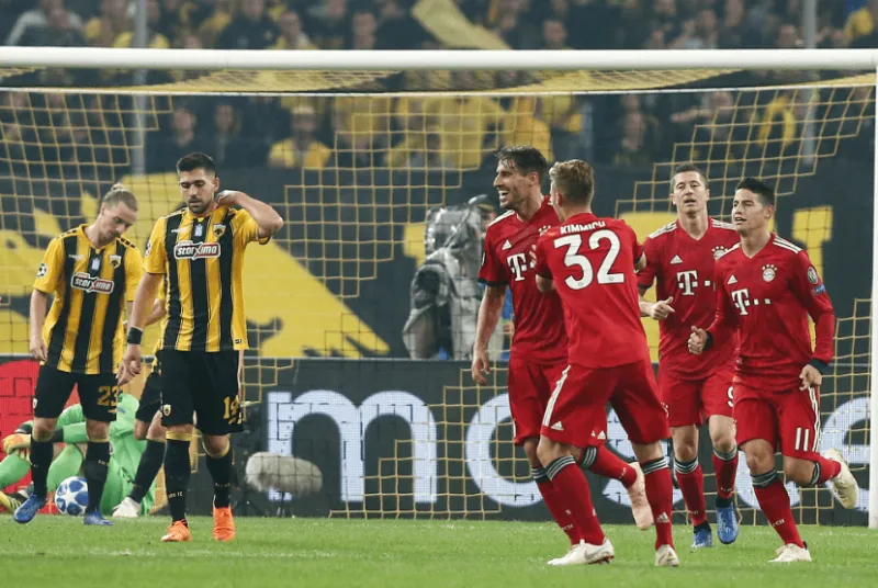 AEK - Mπάγερν 0-2: Μπλακ-άουτ στο όνειρο