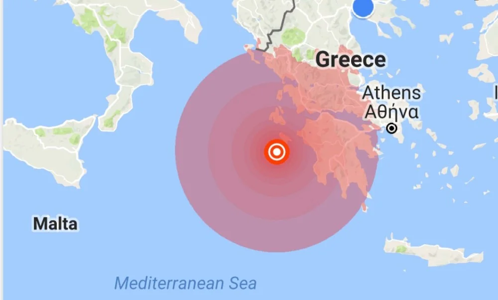 Σεισμός 6,8 ρίχτερ στην Ζάκυνθο "ταρακούνησε" την χώρα!
