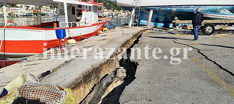 Σεισμός Ζάκυνθος: Η στιγμή που ο εγκέλαδος χτυπά το νησί (pics &amp; vid)
