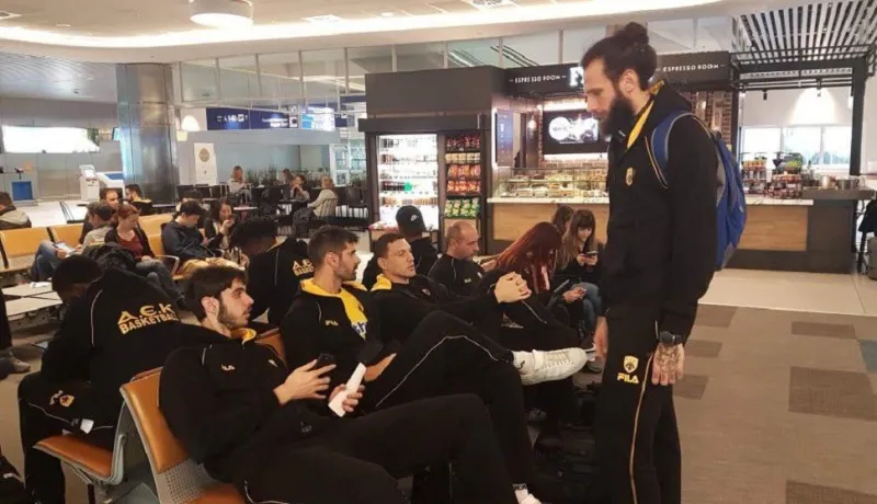 «Πέταξε» για Γαλλία η ΑΕΚ (pics)