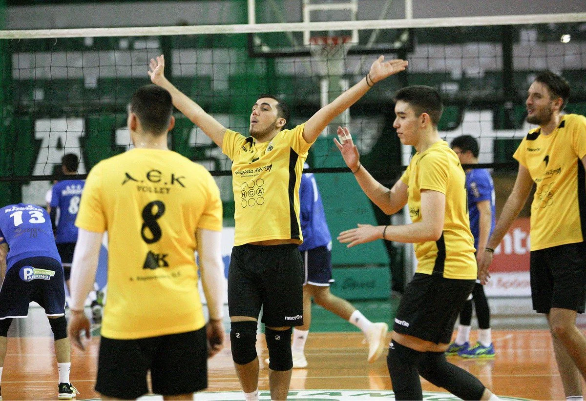 Volley League: Δευτέρα το ΑΕ Κομονητής – ΑΕΚ