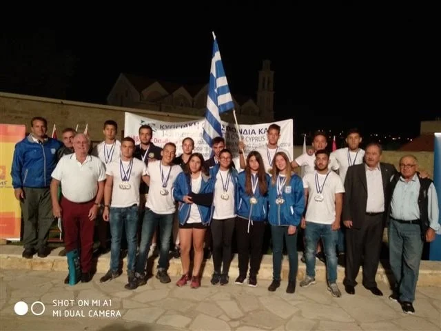 Δεκαεννέα μετάλλια το κανόε καγιάκ στην Κύπρο