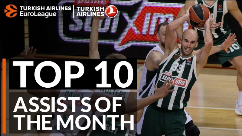 Euroleague: Ο Καλάθης την κορυφαία ασίστ του μήνα (vid)