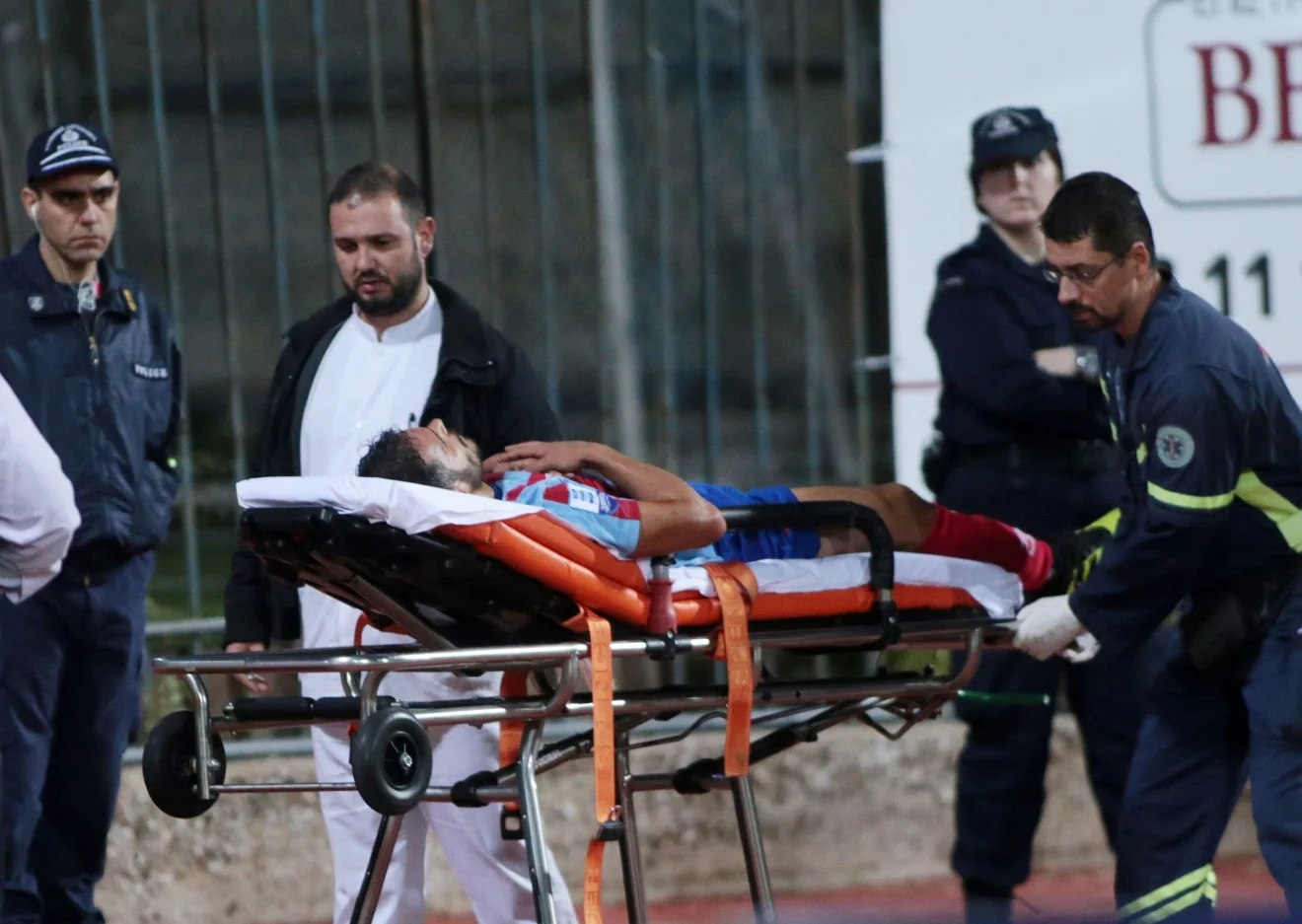 Ο Κόρμπος υπέστη κάταγμα στο ζυγωματικό