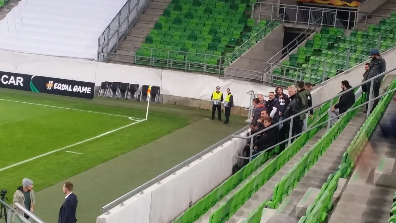 Βίντι-ΠΑΟΚ: Η... προθέρμανση των οπαδών (vid)