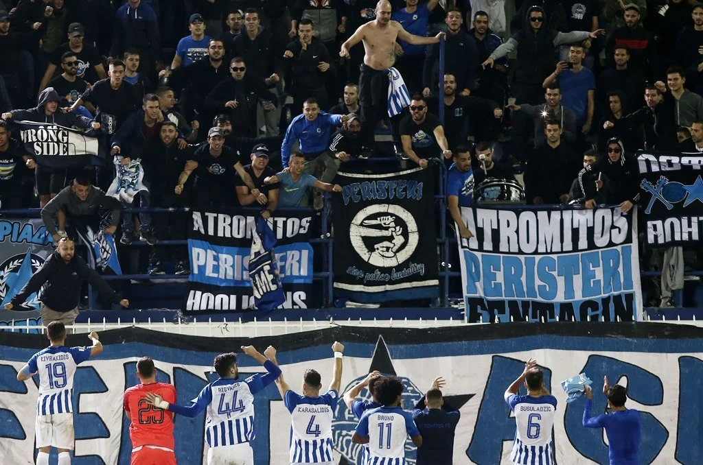 Ατρόμητος: Αποθέωση στην επιστροφή στο Περιστέρι