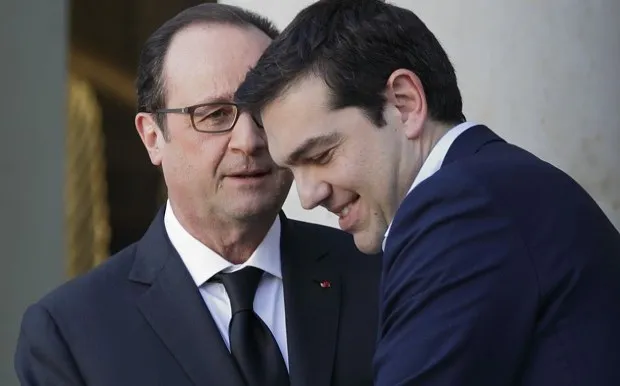 Τσίπρας-Ολάντ: Συνάντηση στο Μέγαρο Μαξίμου την Παρασκευή