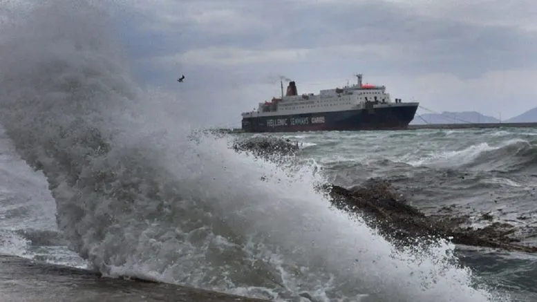 Γενικό απαγορευτικό απόπλου – Μέχρι 9 μποφόρ οι άνεμοι