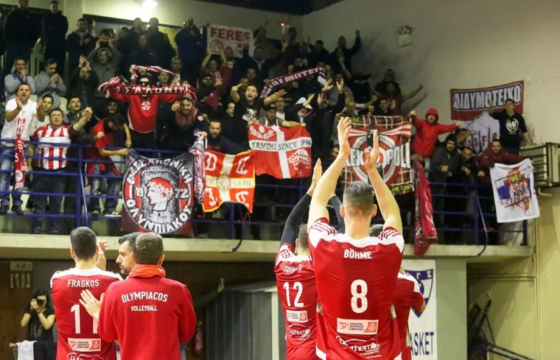 Volley League: Ο Ολυμπιακός ήταν σίφουνας στην Αλεξανδρούπολη
