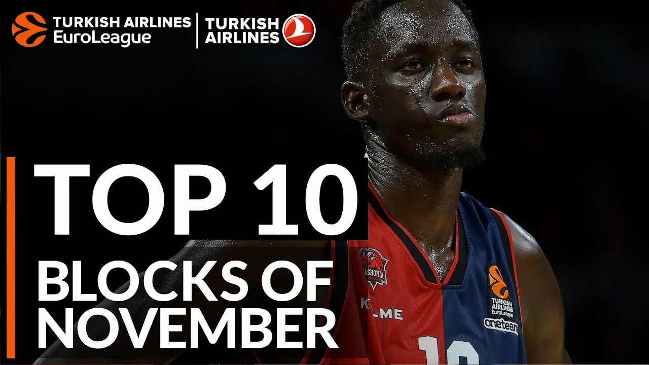 Euroleague: Με Παπανικολάου το Top10 στις τάπες για τον Νοέμβριο (vid)