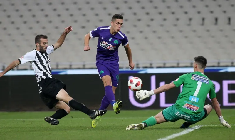 Παναθηναϊκός-ΟΦΙ 2-2: Τα γκολ και η ισοφάριση Καμπετσή στο 90+4'