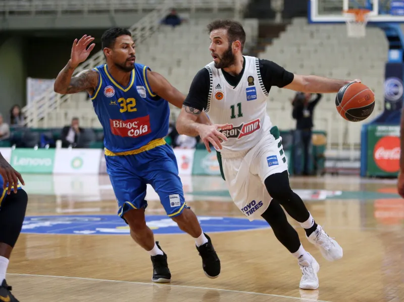 Παναθηναϊκός - Περιστέρι 80-75: Τιτανομαχία κορυφής