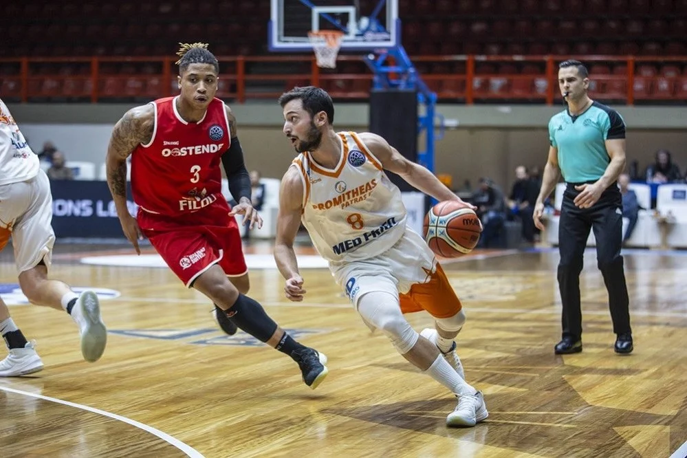 Προμηθέας - Οστάνδη 84-88 : Απρόσμενη ήττα για τους Πατρινούς