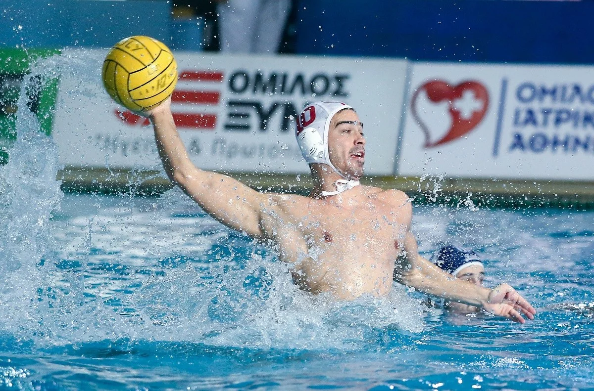 Ολυμπιακός – Εθνικός 15-7: Παράσταση από Γούνα