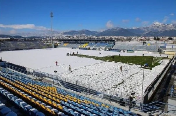 Καθάρισε ο αγωνιστικός χώρος στην Τρίπολη (pic)
