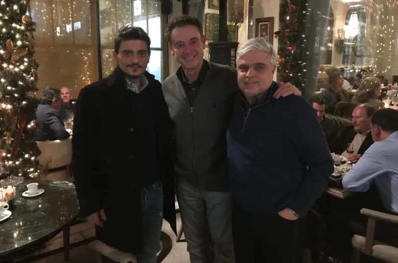 Δείπνο με Γιαννακόπουλο και Παπαδόπουλο ο Πιτίνο