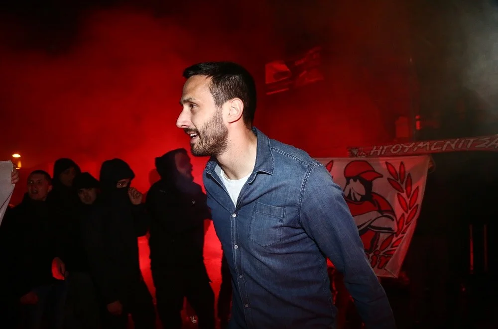Ολυμπιακός: Θερμή υποδοχή στα Ιωάννινα (pics)