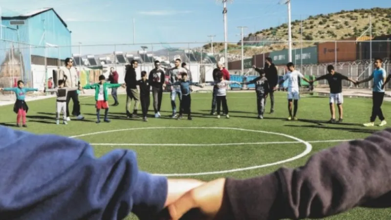 Ο ΠΣΑΠ στο Κέντρο Φιλοξενίας Προσφύγων του Σκαραμαγκά