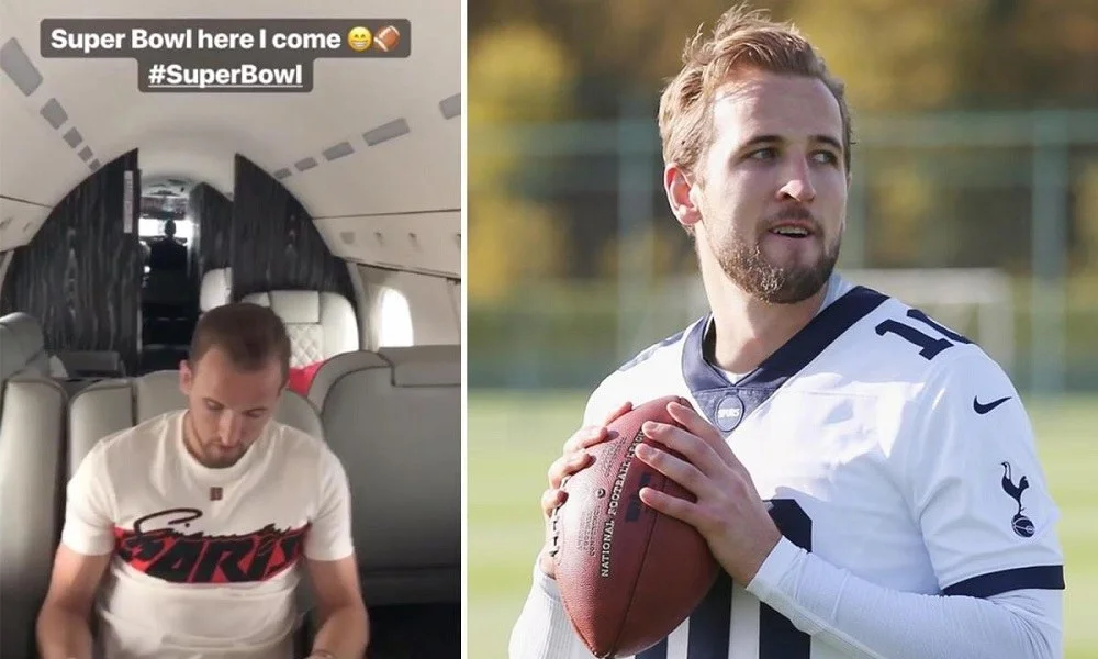 Super Bowl: Ο Χάρι Κέιν στην Ατλάντα (pic)
