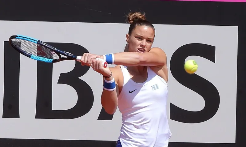 Έξαλλη η Σάκκαρη στο Fed Cup!