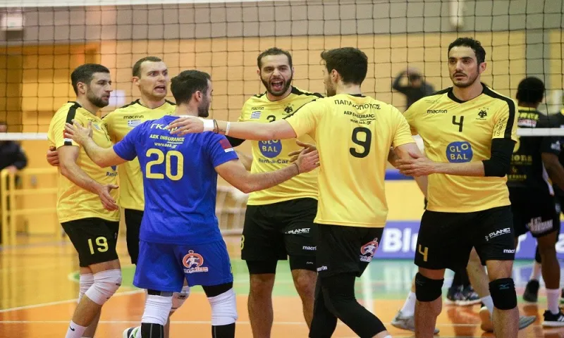 Volley League: Νίκη μετά δύο μήνες η ΑΕΚ