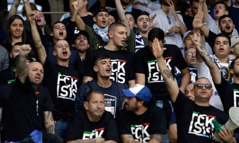 Europa League: Άγριο ξύλο οπαδών στη Ρώμη (vid)