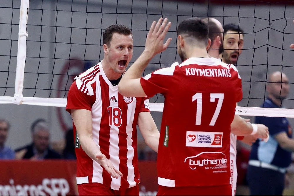 «Χρυσός» Ολυμπιακός, στα ημιτελικά του CEV Cup!