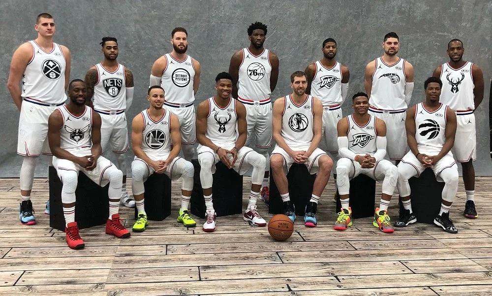 All Star Game: Η φωτογράφηση της Team Giannis (video)