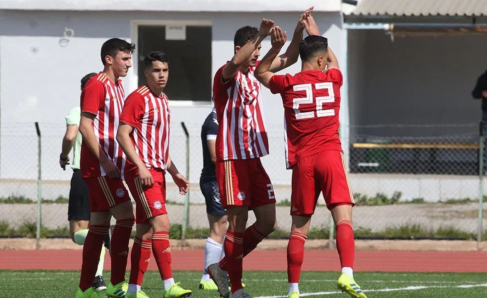Απόλλων Σμύρνης - Ολυμπιακός 0-4 Κ19: Άνετα οι «ερυθρόλευκοι»
