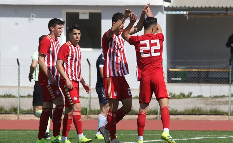 Απόλλων Σμύρνης - Ολυμπιακός 0-4 Κ19: Άνετα οι «ερυθρόλευκοι»