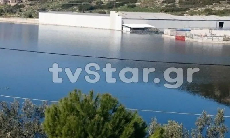 Χαλκίδα: Σε κατάσταση έκτακτης ανάγκης δύο περιοχές λόγω πλημμυρών