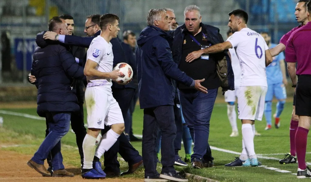 Λαμία: Τα «γαλλικά» του Χάβου μετά το 1-1 (vid)