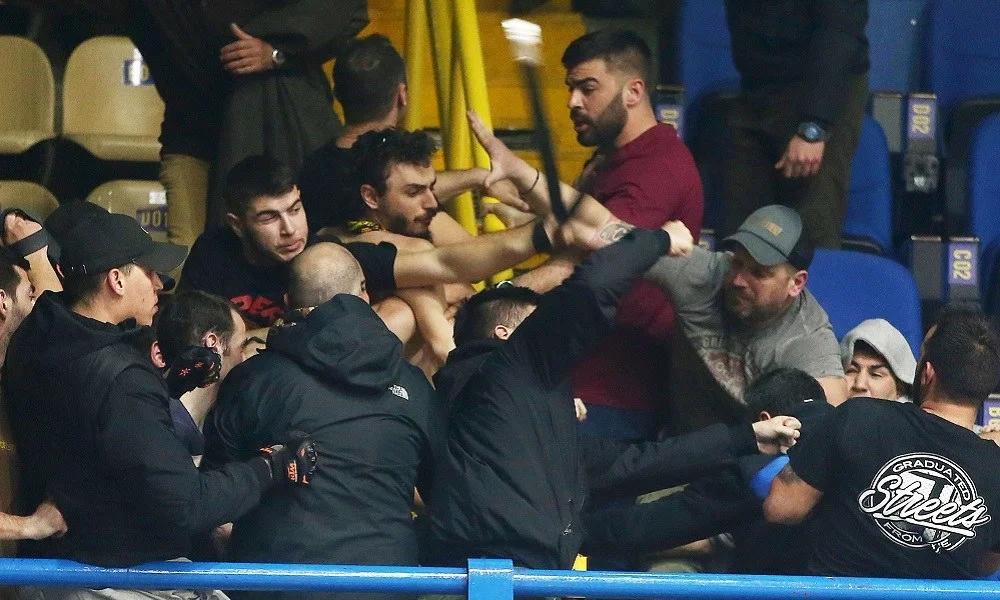 Περιστέρι - Άρης: Έτσι ξεκίνησαν τα επεισόδια