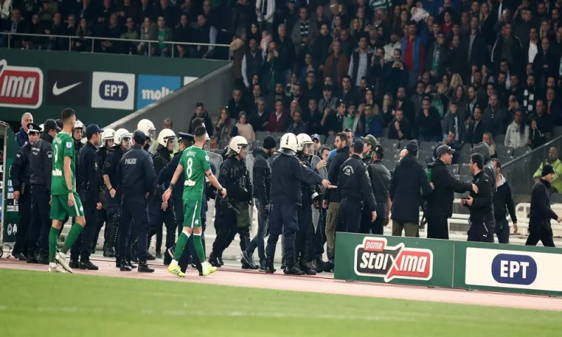 Παναθηναϊκός-Ολυμπιακός: Ντοκουμέντο από το «ντου»