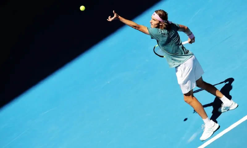 Τσιτσιπάς: Με το δεξί στο διπλό στο Miami Open