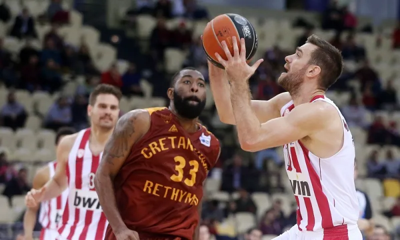 Basket League: Δοκιμάζεται στο Ρέθυμνο ο Ολυμπιακός