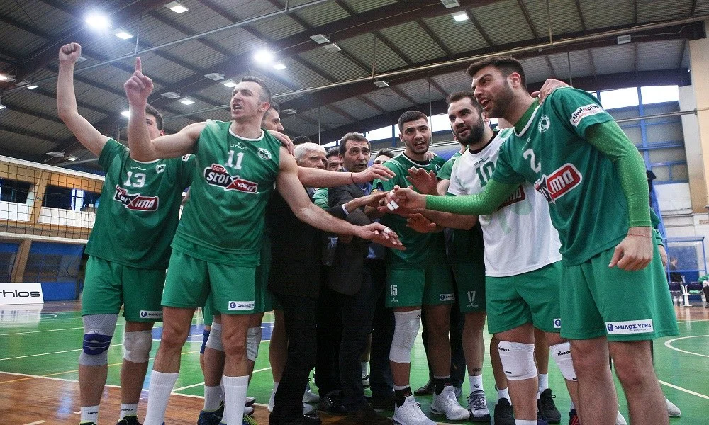 Volley League: Μια νίκη από τα ημιτελικά ο Παναθηναϊκός