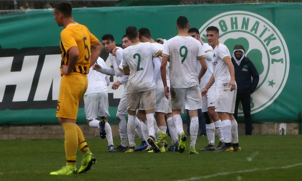 Κ19 Παναθηναϊκός-Άρης 4-1: «Πράσινος» θρίαμβος