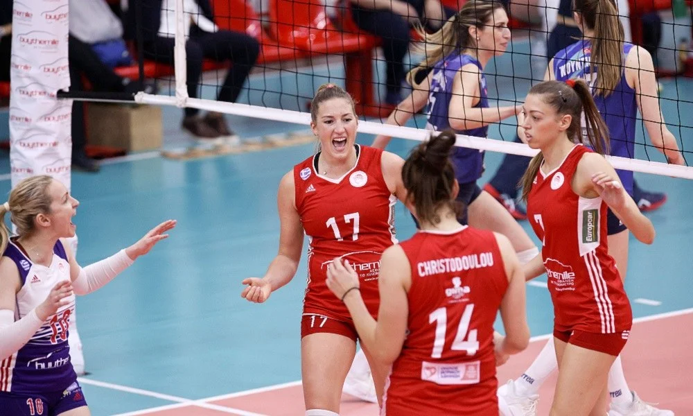 Ολυμπιακός - Θέτις 3-2: Με... εγκεφαλικό πήρε τη νίκη