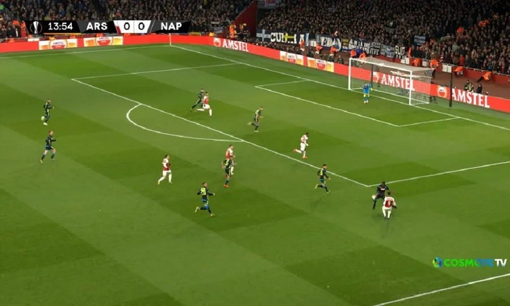 Europa League: Τα γκολ στο Άρσεναλ-Νάπολι