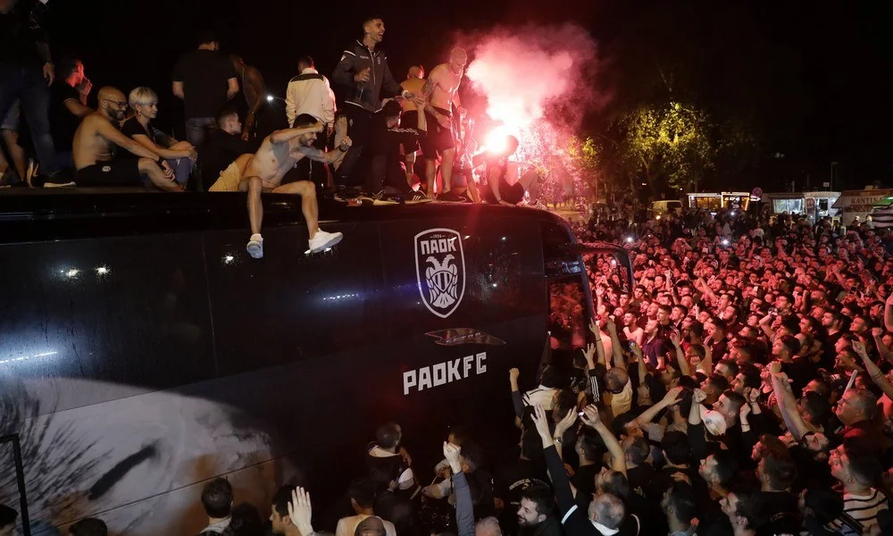 ΠΑΟΚ: Το εντυπωσιακό νέο λεωφορείο!