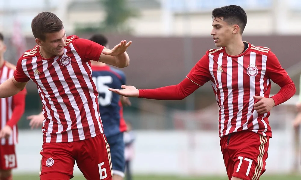 Ολυμπιακός-Ξάνθη 2-0 Κ19: Πρωταγωνιστής ο Μαρίνος