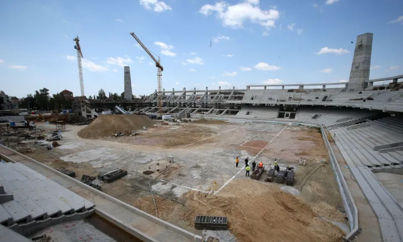 ΑΕΚ: «Και η δουλειά με την τοποθέτηση των κερκίδων συνεχίζεται» (vid)