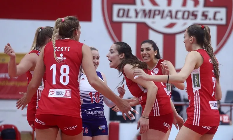 Ολυμπιακός – Πανναξιακός 3-0: Αυτοκράτειρες του βόλεϊ!