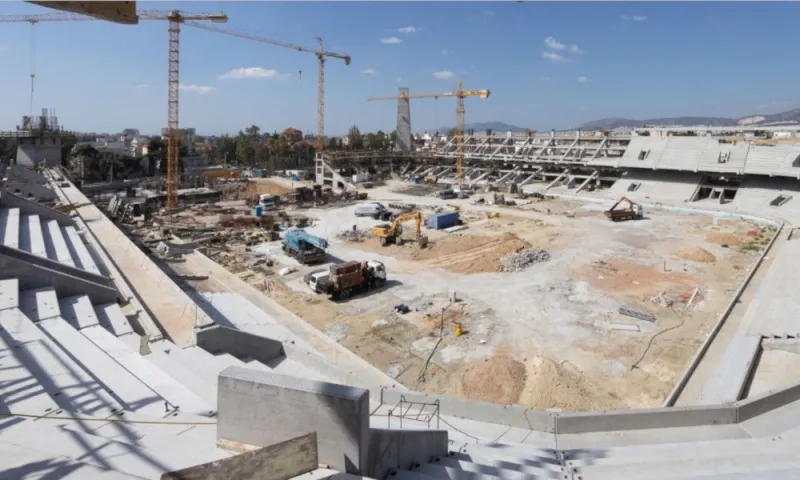 ΑΕΚ: Ηρθαν στελέχη της «Cimolai» για την «Αγιά Σοφιά»