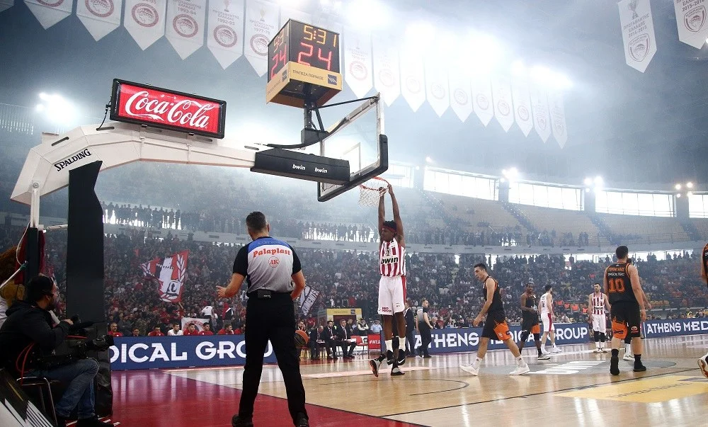 Ολυμπιακός - Προμηθέας 86-59: Νίκη στο... νεφελώδες ΣΕΦ (vid)