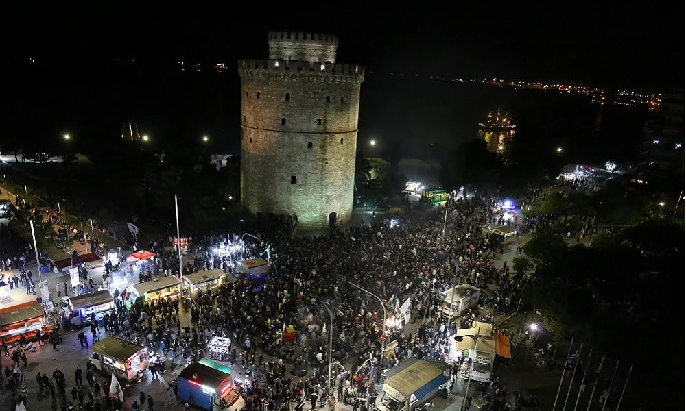 ΠΑΟΚ Λευκός Πύργος: Ξέφρενοι πανηγυρισμοί (vid)