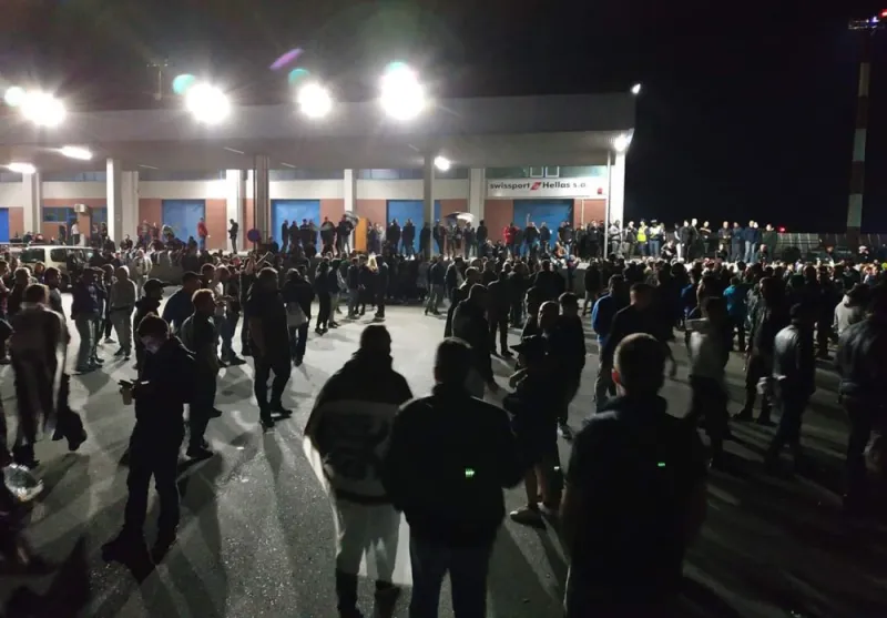 ΠΑΟΚ: Χαμός στο Αεροδρόμιο Μακεδονία!