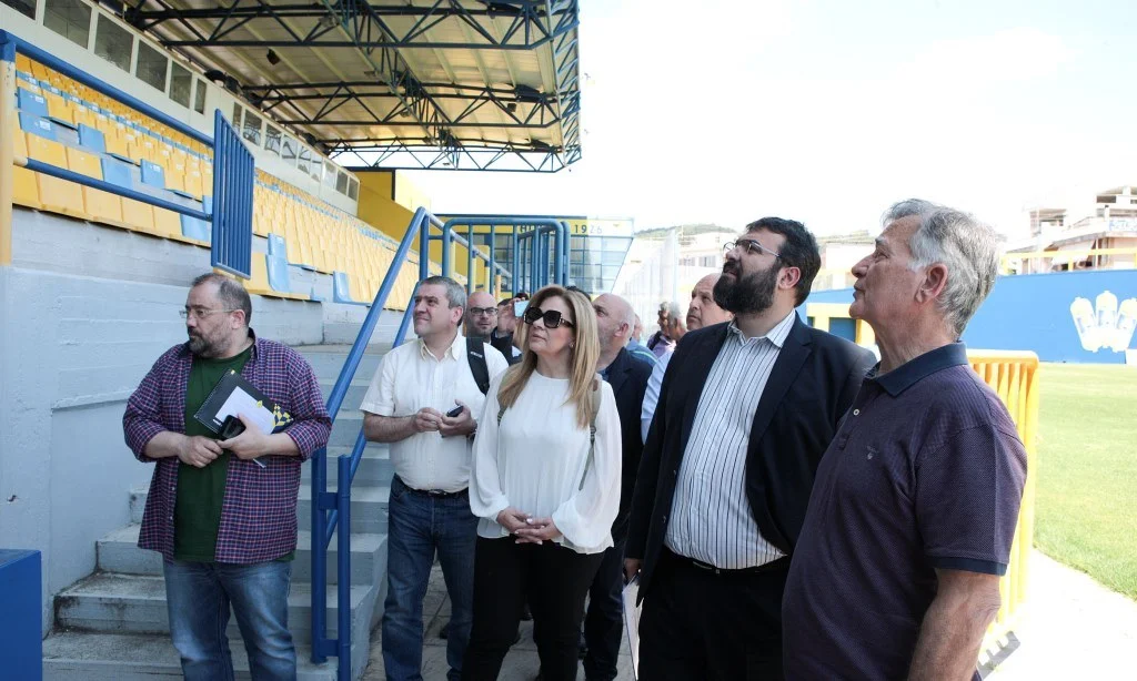 Παναιτωλικός: Παρουσίαση των έργων στο γήπεδο
